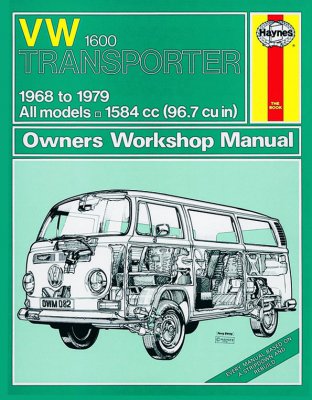 VW Transporter 1700 1800 2000 Haynes Repair Manual NEW Owners Book Service 72-79 