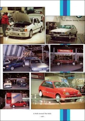 A WALK AROUND THE HALLS - MOTOR SHOW PHOTOS 1960-1989