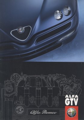 ALFA GTV (BROCHURE) ED.TEDESCA