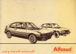 ALFA R0MEO ALFASUD USO Y MANTENIMIENTO