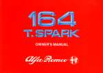 ALFA ROMEO 164 T.SPARK OWNER'S MANUAL