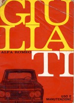 ALFA ROMEO GIULIA TI USO E MANUTENZIONE (ORIGINALE)