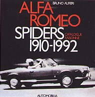 ALFA ROMEO SPIDERS CATALOGUE RAISONNE' 1910-1992
