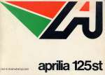 APRILIA 125ST USO E MANUTENZIONE