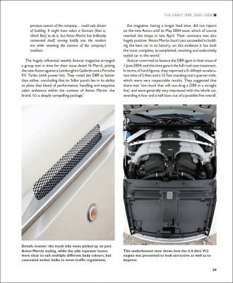 ASTON MARTIN DB9 AND VANQUISH - THE COMPLETE STORY