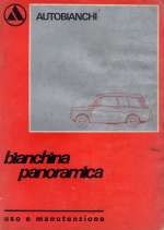 AUTOBIANCHI BIANCHINA PANORAMICA USO E MANUTENZIONE (ORIGINALE)