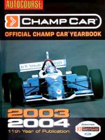 AUTOCOURSE CHAMP CAR 2003-2004 OFFICIAL CHAMP CAR YEARBOOK