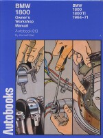 BMW 1800 OWNER'S WORKSHOP MANUAL