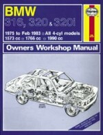 BMW 316, 320 & 320I (0276) (UK) CLASSIC REPRINT