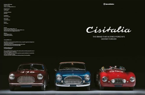 CISITALIA - THE BRAND THAT ALTERED PORSCHE'S DESTINY FOREVER