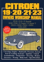 CITROEN 19 20 21 23 OWNERS WORKSHOP MANUAL