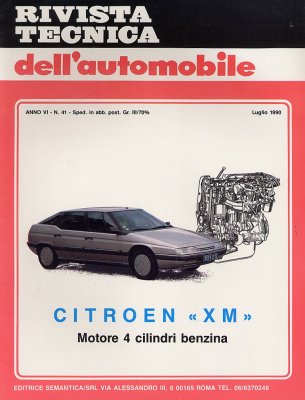 CITROEN XM MOTORE 4 CILINDRI BENZINA