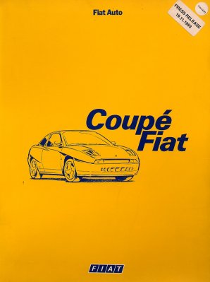 COUPE' FIAT (CARTELLA STAMPA)