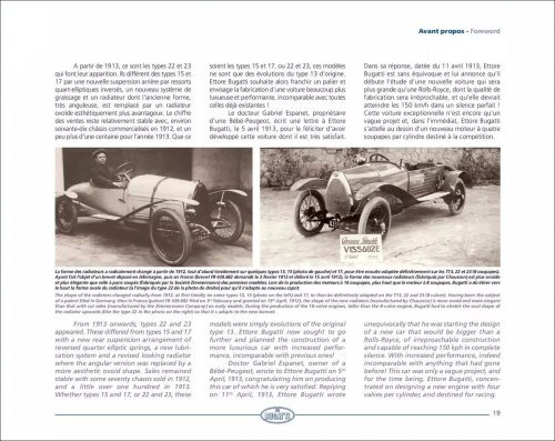 DE LA LEGENDE AU MYTHE 1921-1924 - LES PREMIERS 8 CYLINDRES BUGATTI
