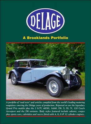 DELAGE A BROOKLANDS PORTFOLIO