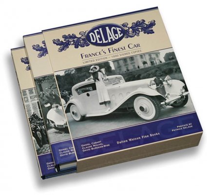 DELAGE FRANCE'S FINEST CAR (2 VOL.)