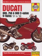 DUCATI 600, 750 & 900 2-VALVE V-TWINS '91 TO '96  (3290)