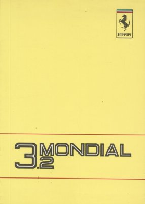FERRARI MONDIAL 3.2 USO E MANUTENZIONE (ORIGINALE)