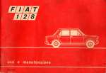 FIAT 128 USO E MANUTENZIONE (ORIGINALE)