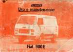 FIAT 900 E USO E MANUTENZIONE (ORIGINALE)