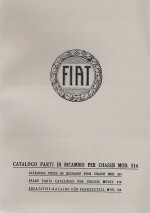 FIAT CATALOGO PARTI DI RICAMBIO PER CHASSIS MOD. 514