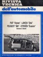 FIAT ULYSSE LANCIA ZETA PEUGEOT 806 CITROEN EVASION BENZINA E DIESEL