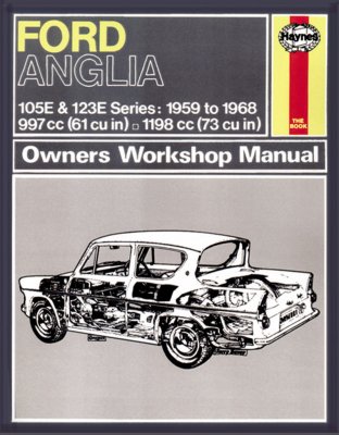 FORD ANGLIA 105E & 123E SERIES 1959 TO 1968 (001)