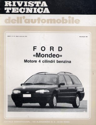 FORD MONDEO MOTORE 4 CILINDRI BENZINA