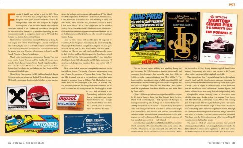 FORMULA 2: THE GLORY YEARS, 1967-84