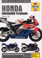 HONDA CBR1000RR FIREBLADE '04 TO '07