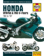 HONDA VFR750 & 700 V-FOURS '86 TO '97 (2101)