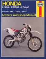 HONDA XR250L XR250R & XR400R (2219)