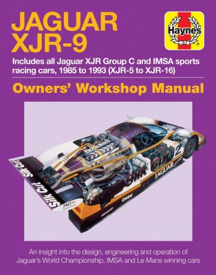 JAGUAR XJR-9 OWNERS WORKSHOP MANUAL: 1985 TO 1992