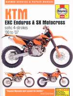 KTM EXC ENDUROS & SX MOTOCROSS SOHC 4 STROKES '00 TO '07 (4629)