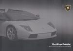 LAMBORGHINI MURCIELAGO ROADSTER MANUALE D'USO E MANUTENZIONE