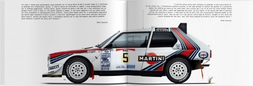 LANCIA DELTA S4 CORSA BACKSTAGE - ( EDIZIONE LIMITATA / LIMITED EDITION )