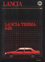 LANCIA THEMA 8.32 CARTELLA STAMPA
