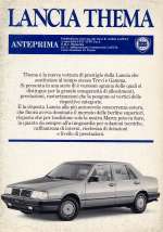 LANCIA THEMA ANTEPRIMA