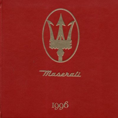 MASERATI 1996 AGENDA