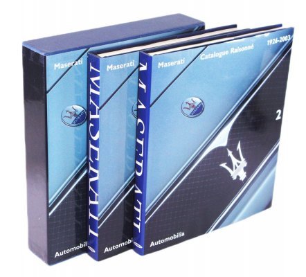 MASERATI CATALOGUE RAISONNE' 1926-2003 (2 VOL.)