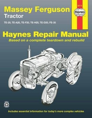 MASSEY FERGUSON TRACTOR HAYNES REPAIR MANUAL (60775)