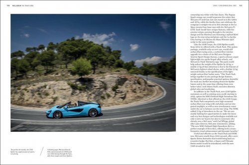 MCLAREN - THE ROAD CARS 2010 - 2024