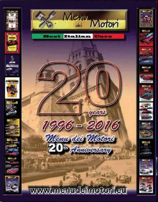 MENU DEI MOTORI 1996-2016 20 YEARS