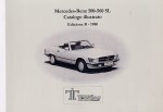 MERCEDES BENZ 500 560 SL CATALOGO ILLUSTRATO