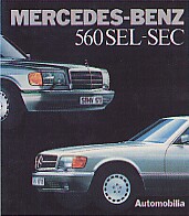 MERCEDES BENZ 560 SEL-SEC