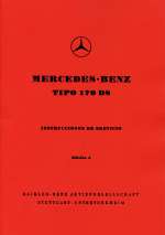 MERCEDES BENZ TIPO 170 DS INSTRUCCIONES DE SERVICIO