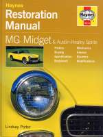 MG MIDGET & AUSTIN HEALEY SPRITE RESTORATION MANUAL