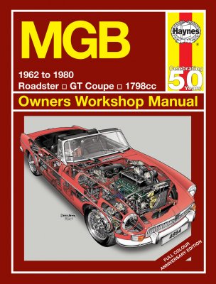 MGB 1962 TO 1980 OWNERS WORKSHOP MANUAL (4894)