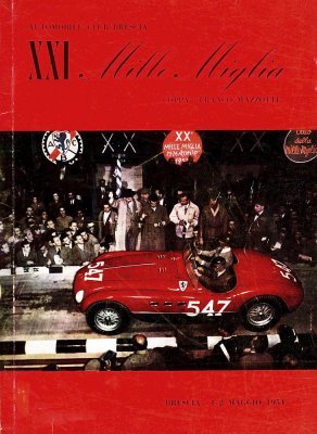 MILLE MIGLIA 1954 - XXI MILLE MIGLIA