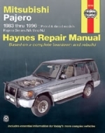 MITSUBISHI PAJERO 1983 THRU 1996 (68765)